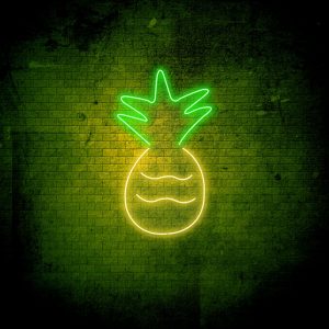 neoninis LED ženklas Pineapple